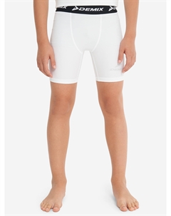 Шорты компрессионные для мальчиков, Белый Demix