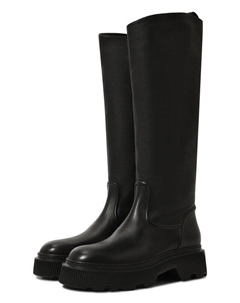 Кожаные сапоги Santoni