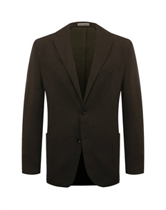 Пиджак из шерсти и хлопка Corneliani