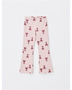 Трикотажные брюки клеш для девочек Sela