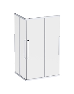 Душевой уголок Func Square Slide 120х90 W84G-403-12090-MТ без поддона, профиль хром, стекло прозрачное Am.pm.