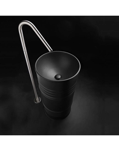 Раковина напольная Artwork 45 см 474331 черная матовая Kerasan