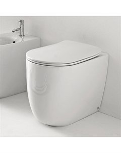 Унитаз приставной Nolita 531801 безободковый, белый глянцевый Kerasan