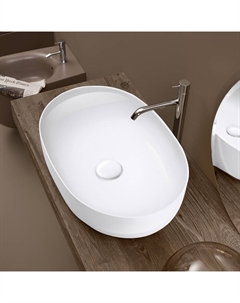 Раковина накладная Nolita 60 см 534301 белая глянцевая Kerasan