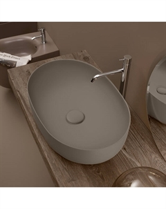 Раковина накладная Nolita 60 см 534381 коричневый орех Kerasan