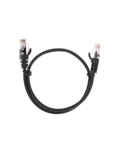 Патч-корд UTP кат.5e, 2 м, RJ45-RJ45, черный, CU, LSZH, (02-0102-2) Rexant