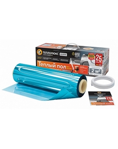 Теплый пол нагревательный мат Alumia 2 кв.м 150 (300) Вт Теплолюкс