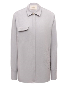 Рубашка из шерсти и кашемира And the brand