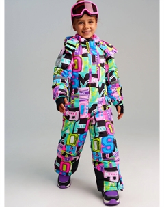 Комбинезон текстильный с полиуретановым покрытием для девочек Playtoday kids