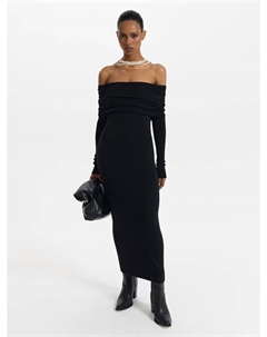 Трикотажное платье с шерстью Love republic