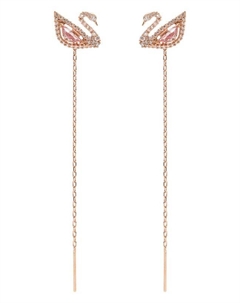 Серьги Dazzling Swan Swarovski