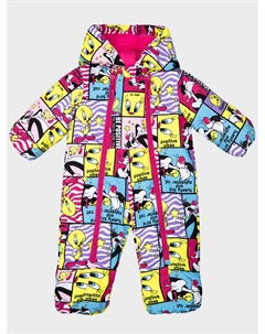 Комбинезон детский текстильный с полиуретановым покрытием для девочек Playtoday newborn-baby