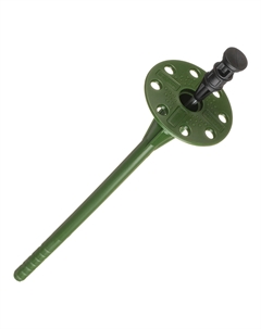 Дюбель для теплоизоляции 10х220 мм металлический гвоздь с термоголовкой (30 шт.) Daxmer