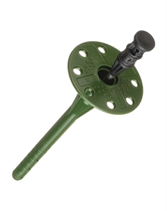 Дюбель для теплоизоляции 10х140 мм металлический гвоздь с термоголовкой (30 шт.) Daxmer