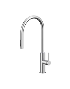 Смеситель для кухни SENSO Se215180-BS брашированная сталь Paulmark