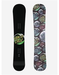 Сноуборд Wave Dot, Черный Santa cruz