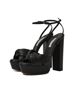 Кожаные босоножки Olie Plateau 140 Aquazzura