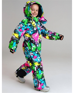 Комбинезон текстильный с полиуретановым покрытием для девочек Playtoday kids