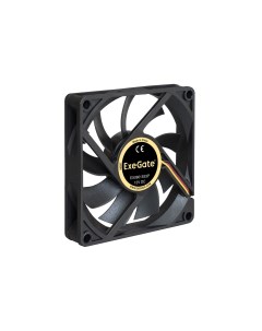 Вентилятор EX08015S3P, 80 мм, 2000rpm, 20 дБ, 3-pin, 1шт, черный (EX180973RUS) Exegate