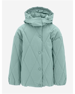 Теплая куртка "" для девочки, Зеленый Котофей