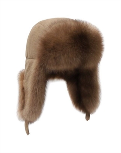 Шапка-ушанка Майкл из меха соболя Furland
