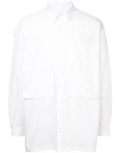 E tautz приталенная рубашка с длинными рукавами m белый E. tautz