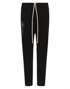 Хлопковые брюки x Champion Rick owens
