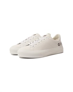 Кожаные кеды City Sport Givenchy