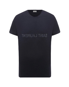 Хлопковая футболка Saint laurent