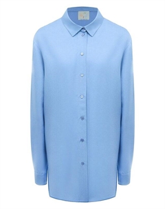 Рубашка из вискозы и льна Ololol