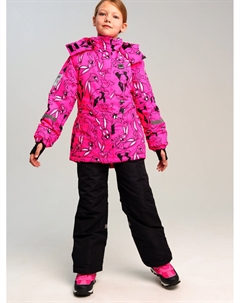 Комплект текстильный с полиуретановым покрытием для девочек: куртка, брюки Playtoday tween