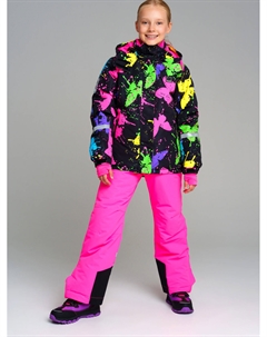 Комплект текстильный с полиуретановым покрытием для девочек: куртка, брюки Playtoday tween