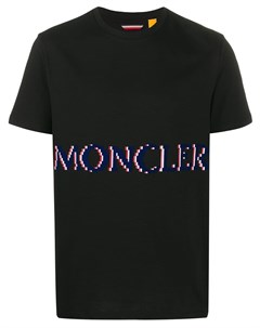 Moncler 1952 футболка с логотипом l черный Moncler 1952