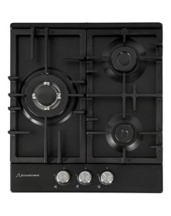 Газовая варочная панель SCHAUB LORENZ SLK GS4540, 3 конфорки, эмаль, черный Schaub lorenz