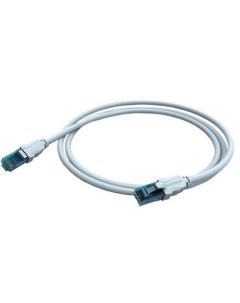 Патч-корд VENTION VAP-A10-S500 литой (molded), UTP, кат.5E, 5м, 4 пары, 26AWG, алюминий омедненный, многожильный, серый Vention