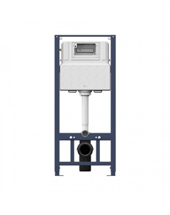 Инсталляция AM.PM Pro для подвесного унитаза пневматическая без кнопки (I012704) Am.pm.