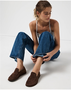 Мягкие лоферы коричневого цвета 2mood