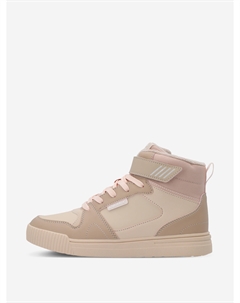 Кеды утепленные для девочек Board Dagger, Бежевый Demix