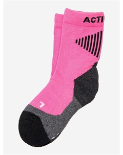 Термоноски для девочки (низкие), Черный Playtoday