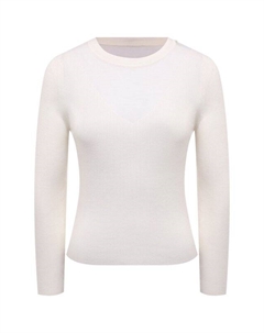 Пуловер из шерсти и шелка Lorena antoniazzi