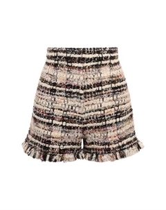 Твидовые шорты Giambattista valli