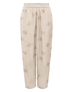 Брюки из шерсти и льна Uma wang