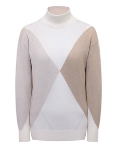 Водолазка из шерсти и шелка Kiton