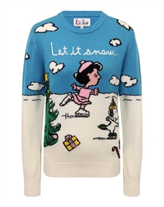 Пуловер из шерсти и вискозы Mc2 saint barth