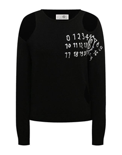 Шерстяной пуловер Mm6