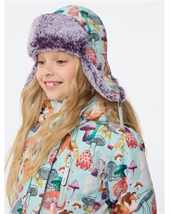 Детская шапка-ушанка Kuva Зеленая Lassie