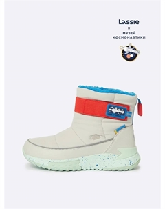 Детские водонепроницаемые демисезонные сапоги Kurikka Белые Lassie