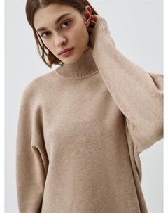 Вязаный свитер с воротником-стойкой Sela