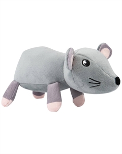 Игрушка для собак Мышь плюшевая 20см серая Mr.kranch