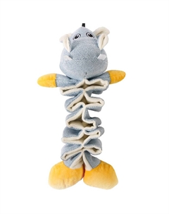 Игрушка для собак Бегемотик с карманами под лакомство 36см Mr.kranch